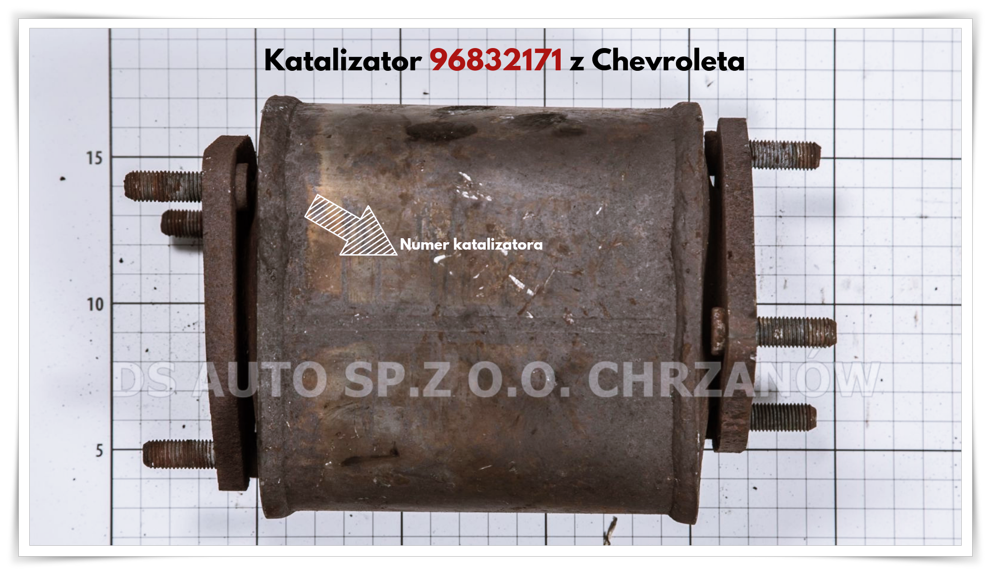 Katalizator 96832171 Z Modelu Chevrolet Spark - Katalizatory Chrzanów
