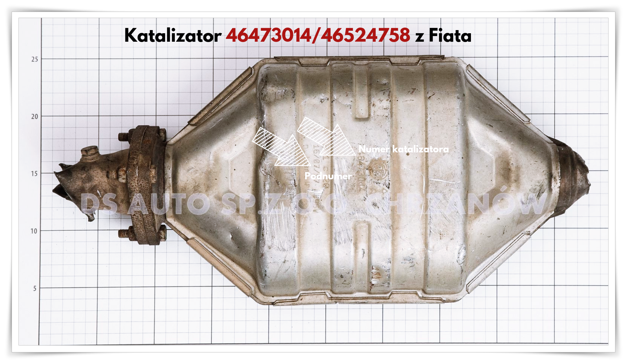 Katalizator 46473014/46524758 Z Modelu Fiat Brava - Katalizatory Chrzanów