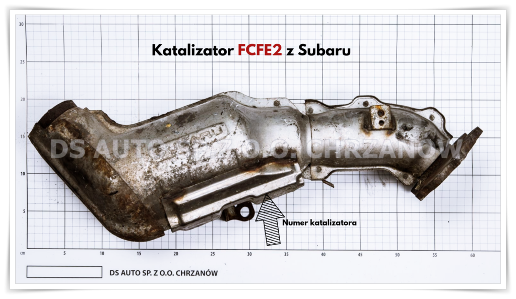 Katalizator FCFE2 z Subaru Impreza Katalizatory Chrzanów