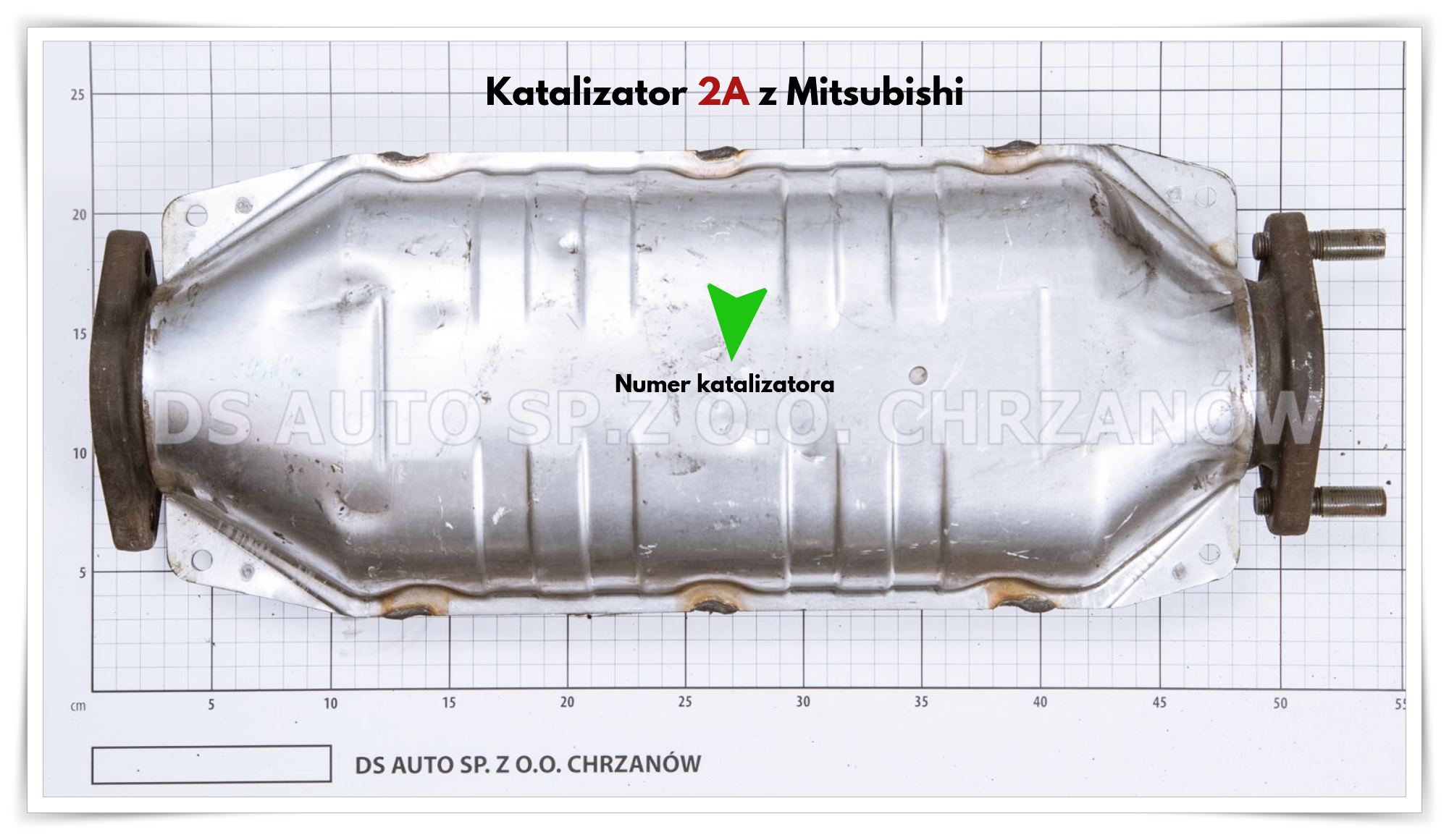 Katalizator 2A z Mitsubishi Carisma Katalizatory Chrzanów