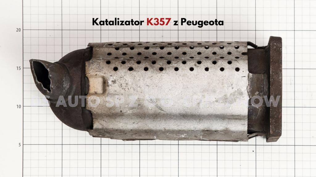 Katalizator K357 z Peugeota 307 Katalizatory Chrzanów