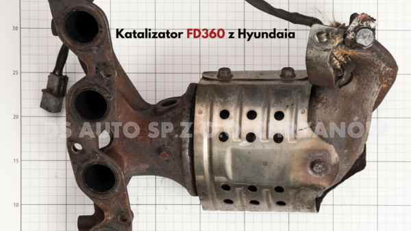 Katalizator FD360 z modelu Hyundai i30 Katalizatory Chrzanów