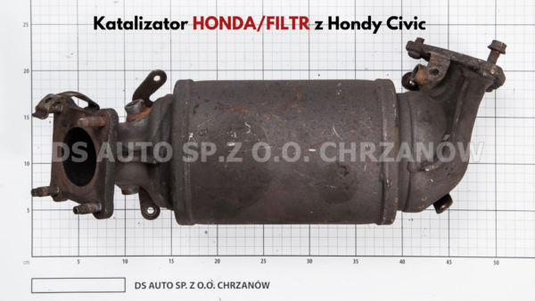 Katalizator HONDA/FILTR z Hondy Civic VII Katalizatory